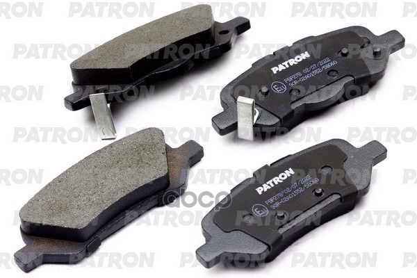 Колодки Тормозные Дисковые Зад Toyota Venza 08- PATRON арт. PBP278