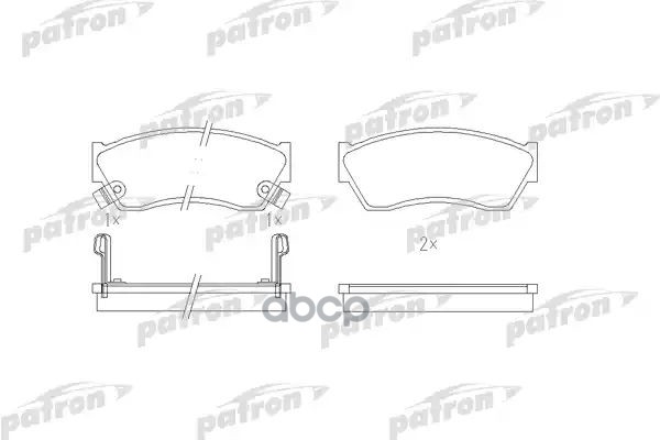 Колодки Тормозные Дисковые Передн Subaru: Justy Ii 95-03, Suzuki: Alto Iii 94-, Cappucino 92-95, Swift I 86-89, Swift Ii 89-0...