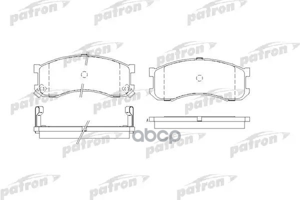 Колодки Тормозные Дисковые Передн Mazda: 626 Iii 87-92, 626 Iii Hatchback 87-92, 626 Iii Station Wagon 88-97, 626 Iii Купе 87...