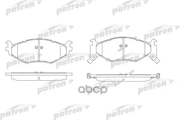 Колодки Тормозные Дисковые Передн Chrysler: Gs Daytona Shelby Купе 87-92, Le Baron Кабрио 89-96, Saratoga 89-95, Voyager I 84...