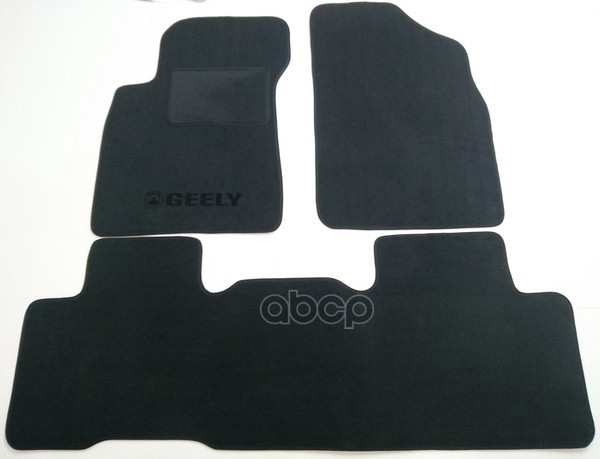 Комплект Автомобильных Ковриков Текстильных Geely Emgrand X7 2013-2016 Задний Коврик Через Тоннель PATRON арт. PCC-GLY001