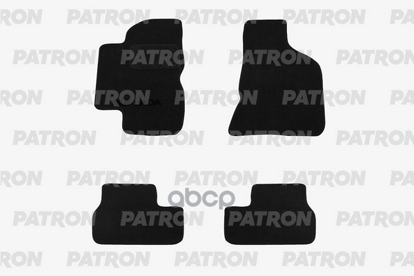 Комплект Автомобильных Ковриков Текстильных Ba3 Lada 1118 Kalina 2004-2018 PATRON арт. PCC-LAD001