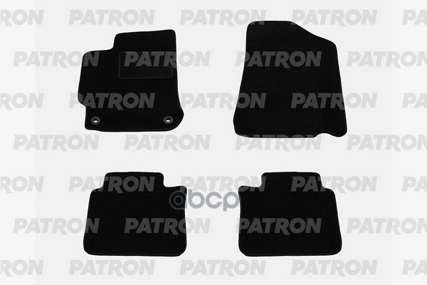Комплект Автомобильных Ковриков Текстильных Toyota Camry Viii 2014-2017 PATRON арт. PCC-TOY0017