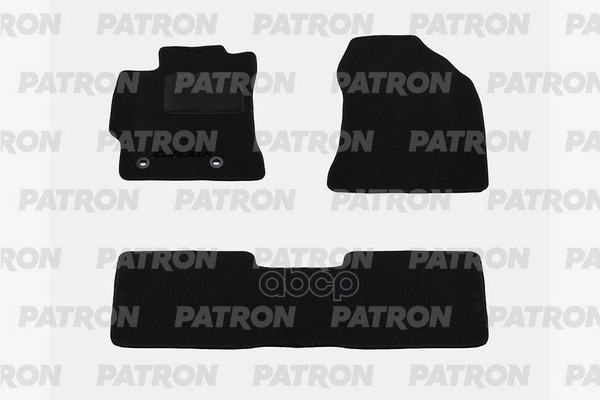 Комплект Автомобильных Ковриков Текстильных Toyota Corolla Xi 2013- PATRON арт. PCC-TOY0023