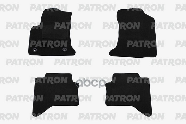 Комплект Автомобильных Ковриков Текстильных Toyota Hilux 2015-2018 PATRON арт. PCC-TOY0070