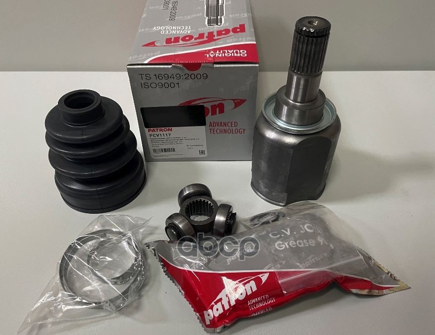ШРУС внутренний 25x41x22 KIA CEED 06- PCV1117 PATRON арт. PCV1117
