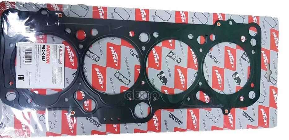 Прокладка ГБЦ AUDI, VW 1.9DTD 1YAAZ 1.61mm 90 PG20158 PATRON арт. PG20158