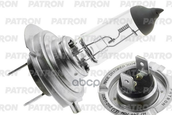 Лампа Галогенная H7 24V 70W 3300K Px26d Truck Original Stream (Оригинальные Параметры) Сделано В Корее PATRON арт. PLH7-24/70