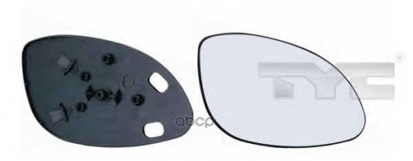 Стекло Зеркала Прав Выпукл Opel: Vectra B - 95-02 PATRON арт. PMG2821G02