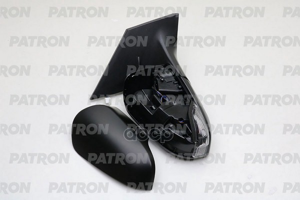 Зеркало Наружное В Сборе Прав Электр С Подогр, С Указ Поворота, Грунт, Выпукл Toyota: Corolla 13- PATRON арт. PMG3940M04