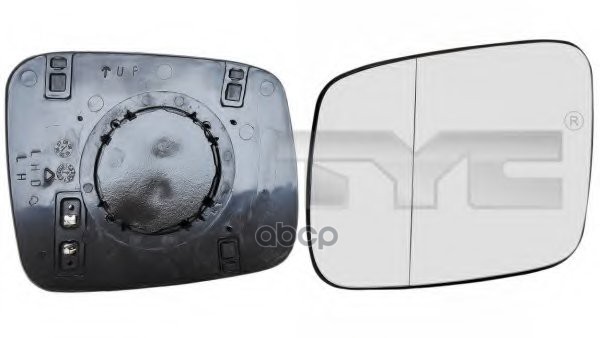 Стекло Зеркала Лев С Подогр, Асферич,, Электр Vw: Transporter T4 - 90-03 PATRON арт. PMG4050G05