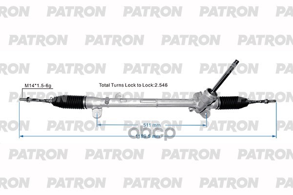 Рейка Рулевая Mazda Cx-5 2018- Psg1045 PATRON арт. PSG1045