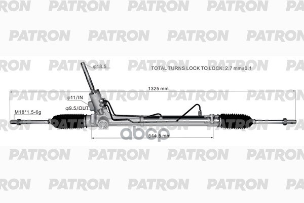 Рейка Рулевая Ford Galaxy Ii (Wa6) 06- S-Max (Wa6) 06- Mondeo Iv (Ba7) 07- Volvo S80 Ii (124) 07- Xc60 I Suv (156) 09- Psg312...