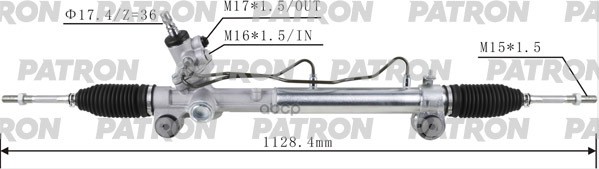 Рейка Рулевая Гидравлическая Toyota: Camry 2001-06 PATRON арт. PSG3202