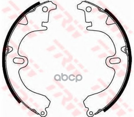 Колодки Тормозные Барабанные Задн Toyota: Corolla 1.3/1.6/1.8D 83-88 PATRON арт. PSP241