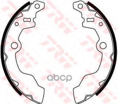 Колодки Тормозные Барабанные Задн Subaru: Justy All <95, Tata: Indica 1.4I/D 98> PATRON арт. PSP252