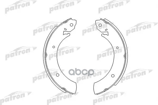 Колодки Тормозные Барабанные Ford: Consul 74-75, Granada 72-77, Granada 77-85, Granada Купе 72-76, Granada Универсал 72-77, G...