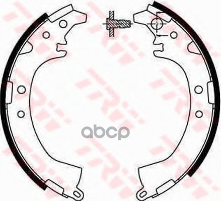 Колодки тормозные барабанные задн TOYOTA: RAV4 2.0I 16V 94-00 PSP564 PATRON арт. PSP564