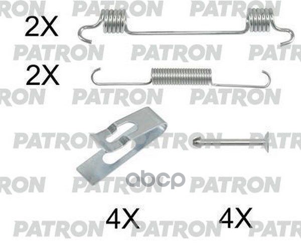 Комплект Монтажный Тормозных Колодок Барабанных Mercedes-Benz: M-Class 98-05 PATRON арт. PSRK0126