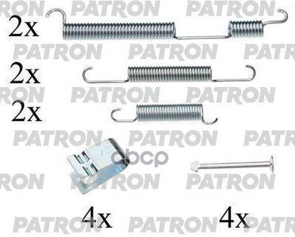 Комплект Монтажный Тормозных Колодок Барабанных Kia: Retona 99- PATRON арт. PSRK0130