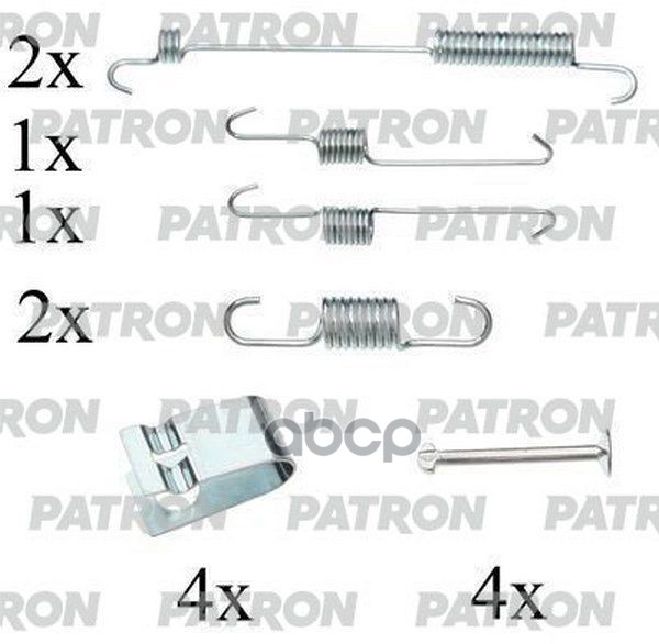 Комплект Монтажный Тормозных Колодок Барабанных Hyundai: Getz (Tb) 02- PATRON арт. PSRK0138