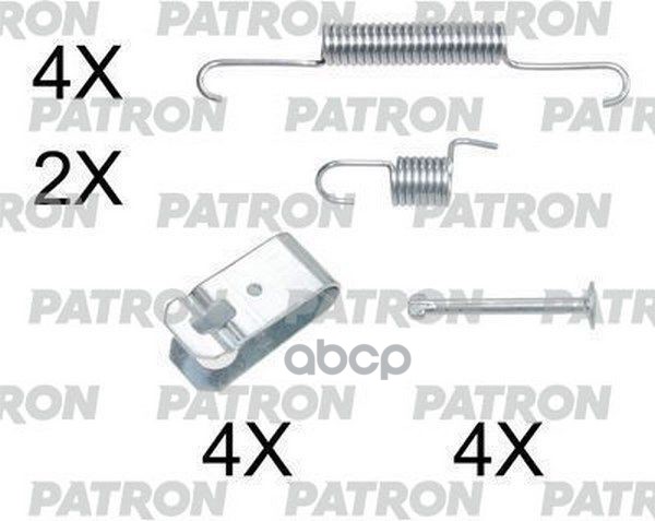 Комплект Монтажный Тормозных Колодок Барабанных Honda: Cr-V Iii 06- PATRON арт. PSRK0213