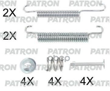 Комплект монтажный тормозных колодок барабанных KIA: CEED (ED) 06-, CE PSRK0225 PATRON арт. PSRK0225
