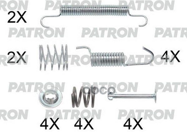 Комплект монтажный тормозных колодок барабанных HYUNDAI: SONATA IV (EF PSRK0235 PATRON арт. PSRK0235