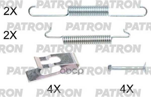 Комплект Монтажный Тормозных Колодок Барабанных Jeep: Grand Cherokee Ii 99- PATRON арт. PSRK0243
