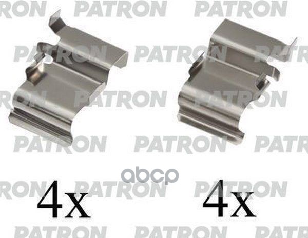 Комплект Монтажный Тормозных Колодок Дисковых Toyota:land Cruiser (J12) 01.03-,Land Cruiser (_J7_) 01.90-,Land Cruiser 90 (_J...