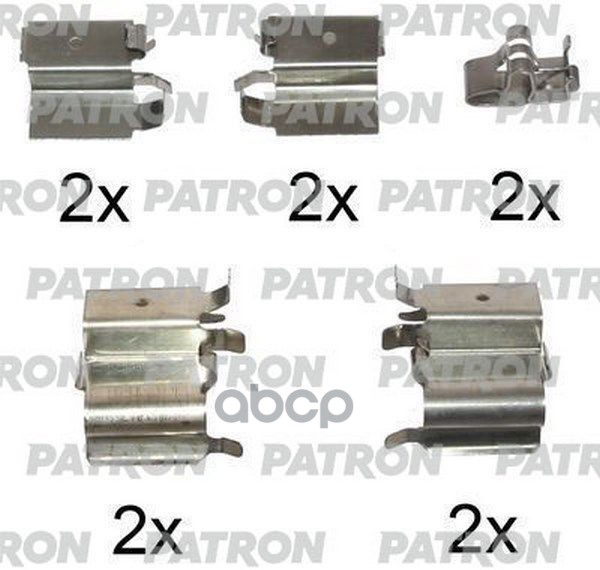 Комплект Монтажный Тормозных Колодок Дисковых Mazda:323 F Vi (Bj) 09.98-05.04,323 S Vi (Bj) 09.98-05.04, Toyota:rav 4 Ii (Xa2...