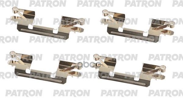 Комплект Монтажный Тормозных Колодок Дисковых Mitsubishi: L 200 05 - Nissan: Navara 04 - PATRON арт. PSRK1182