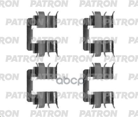 Комплект Монтажный Тормозных Колодок Дисковых Nissan:micra (K11) 08.92-02.03 PATRON арт. PSRK1223