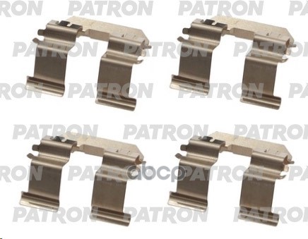 Комплект Монтажный Тормозных Колодок Дисковых Subaru: Legacy V 09-, Impreza Hatchback 08-, Forester 08- PATRON арт. PSRK1228