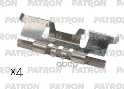 Комплект Монтажный Тормозных Колодок Дисковых Nissan: Pixo 09-, Suzuki: Alto V 09- PATRON арт. PSRK1253