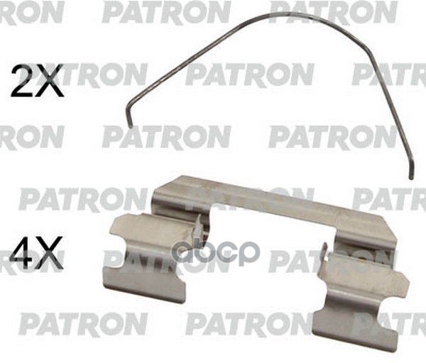 Комплект Монтажный Тормозных Колодок Дисковых Nissan: Tiida 07- PATRON арт. PSRK1303