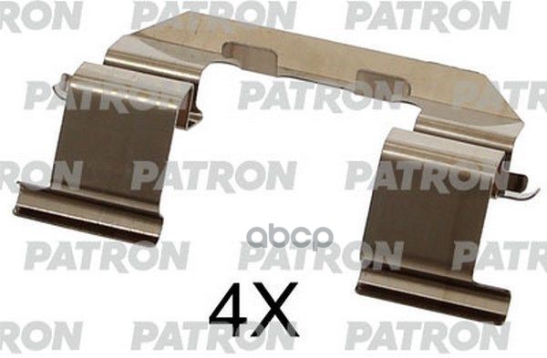 Комплект Монтажный Тормозных Колодок Дисковых Nissan: Almera Iii 06- PATRON арт. PSRK1336