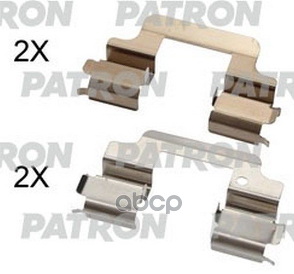 Комплект Монтажный Тормозных Колодок Дисковых Volvo: Xc70 Ii 07-, Xc60 08-, V70 Iii 07-, V70 Ii 01-, V60 10-, S80 Ii 06-, S60...