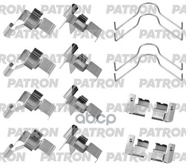 Комплект Монтажный Тормозных Колодок Дисковых Toyota Dyna (06-21) PATRON арт. PSRK1360