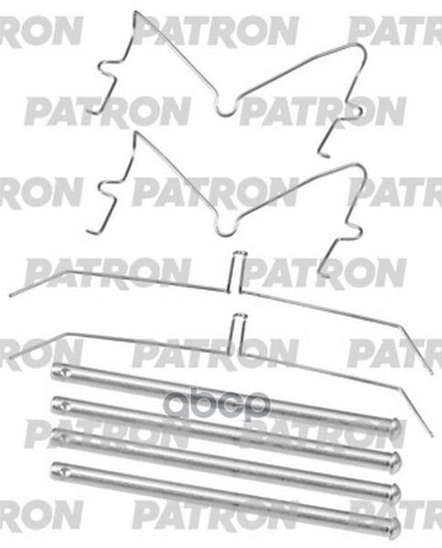 Комплект Монтажный Тормозных Колодок Дисковых Toyota Land Cruiser (07-21) PATRON арт. PSRK1361