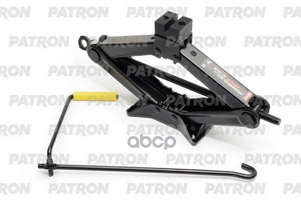 Домкрат Механический 2 Т, Высота Подхвата 110 Мм, Высота Подъема 395 Мм, Ромбический, В Чехле PATRON арт. P-ST-2000