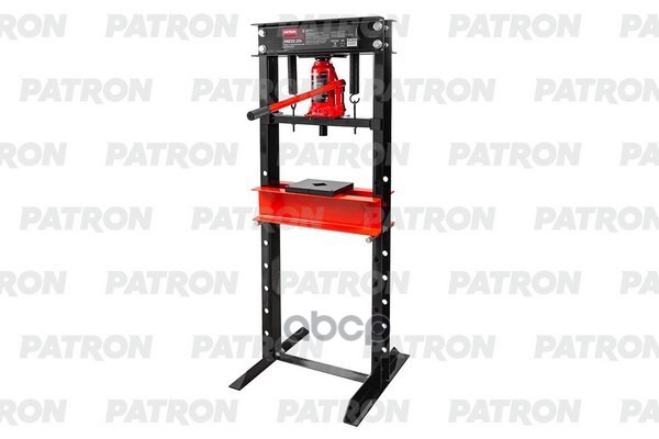 Пресс Гидравлический 20 Т, Напольный, Домкратного Типа, Без Манометра, Рабочая Высота 0-755 Мм, Рабочая Ширина До 540 Мм PATR...