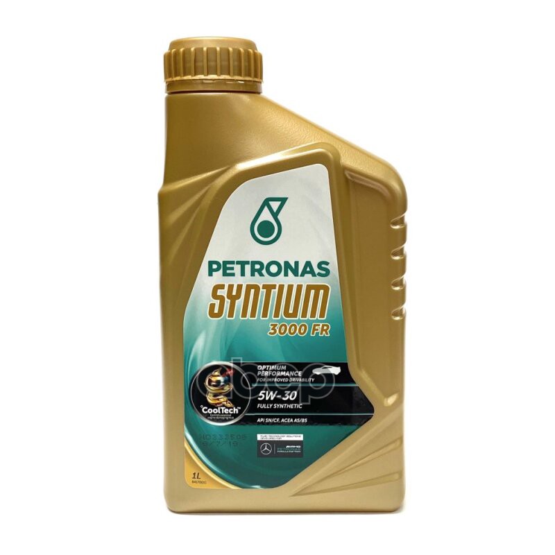 PETRONAS Моторное Масло Petronas Syntium 3000 Fr 5W-30 1L