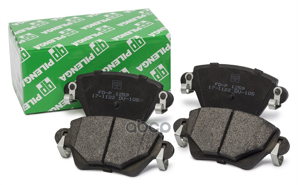 PILENGA Колодки тормозные дисковые задние FORD PILENGA арт. fd-p1259