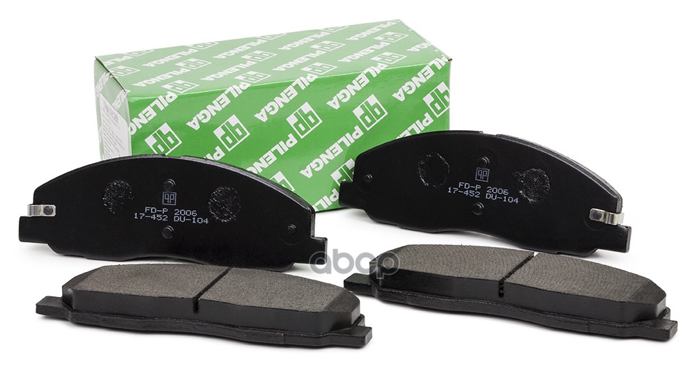 Колодки тормозные дисковые ГАЗЕЛЬ NEXT 2123 FD-P2006 PILENGA арт. FD-P2006