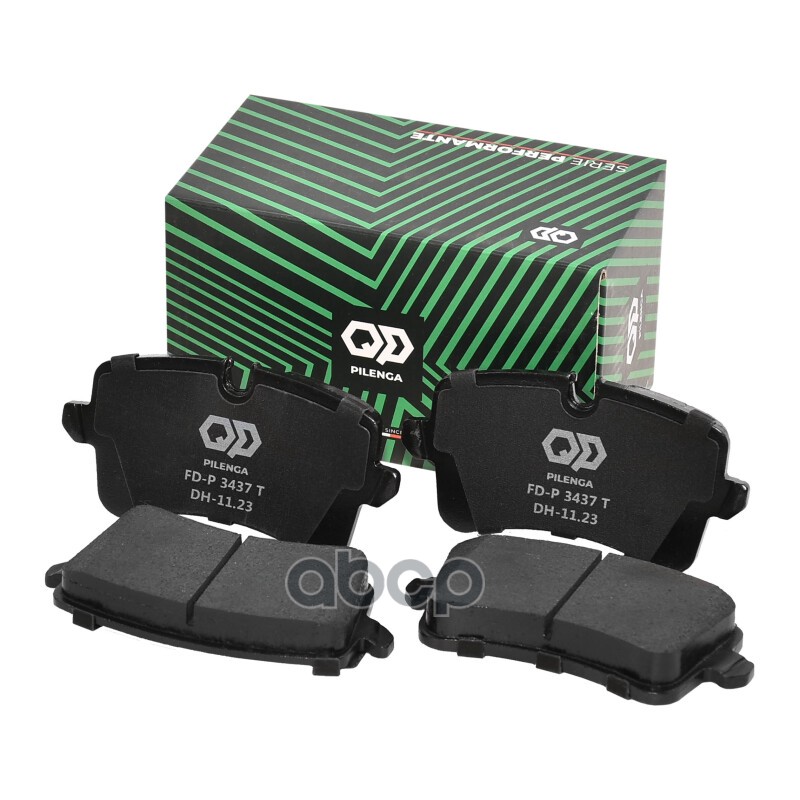 Колодки тормозные дисковые задние Performante VAG Audi A6 FD-P3437T PILENGA арт. FD-P3437T