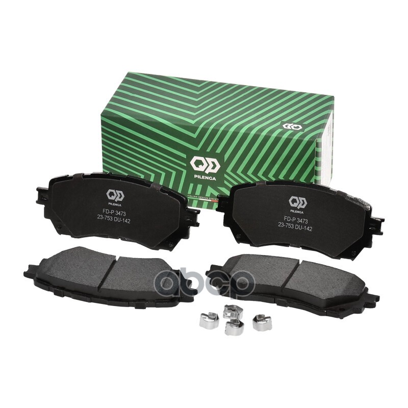 Колодки тормозные дисковые передние MAZDA MAZDA 6 FD-P3473 PILENGA арт. FD-P3473