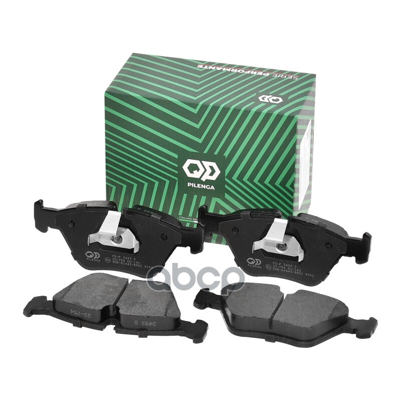 Колодки тормозные дисковые передние Performante BMW X3 I (E83, E83 LCI) (2003-2010) FD-P3493S PILENGA арт. FD-P3493S