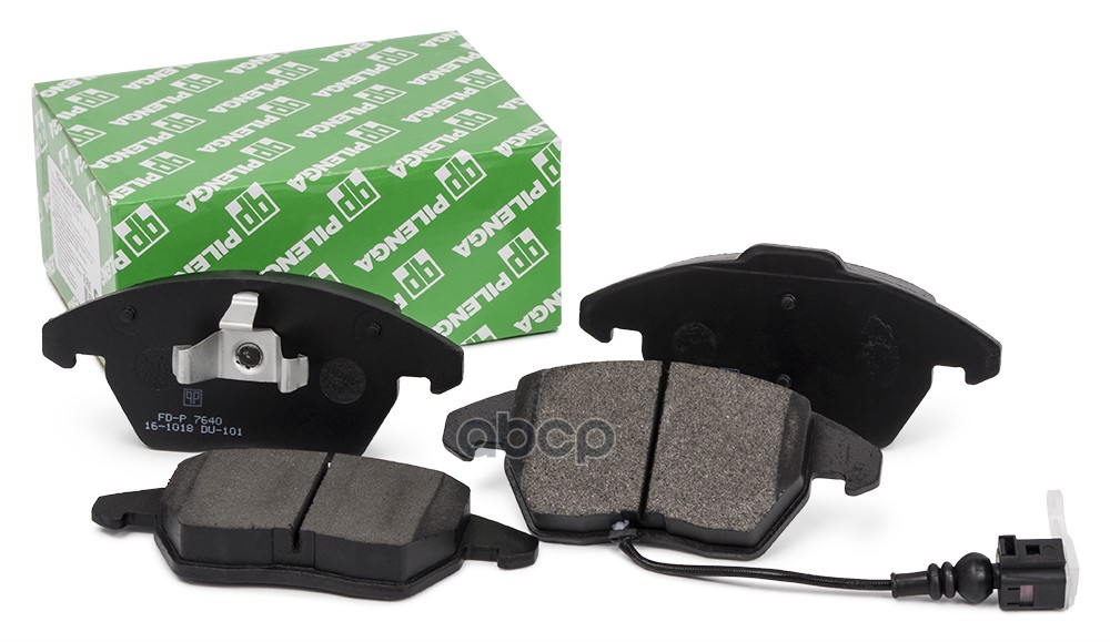 Колодки тормозные диск.передние POLO, GOLF VI, JETTA, PASSAT, TOURAN FD-P7640 PILENGA арт. FD-P7640