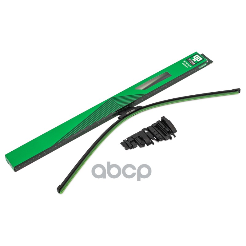 Щетка стеклоочистителя универсальная бескаркасная 750mm,11 адаптеров CITROEN/PEUGEOT C4, 3008 WU-P2375 PILENGA арт. WU-P2375